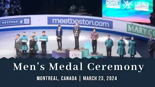 World Figure Skating Championship Men's Medal Ceremony - Montreal 2024