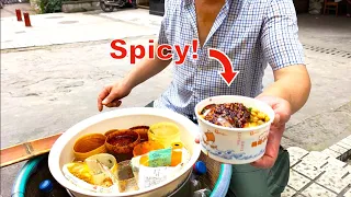 Unseen Chinese Street Food in Chongqing | Spiciest Noodles and the Best BBQ Skewers