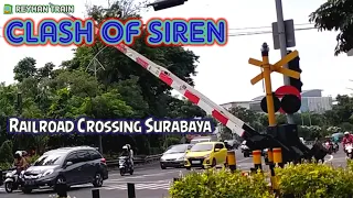 CLASH OF SIREN, Railroads Crossing Surabaya - Indonesia 2023