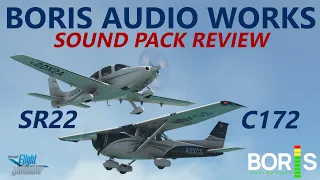 MSFS | Boris Audio Works Sound Packs for the C172 and SR22 - First Look!