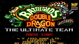 Battletoads and Double Dragon: The Ultimate Team. SEGA [No Damage Walkthrough / Прохождение] -  SMD