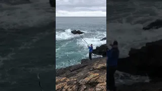 Shore fishing Arbroath