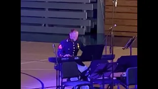 Marine Performs Goodnight Saigon for Vietnam Veterans