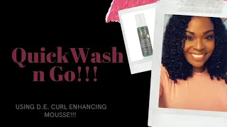 #Designessentials #mousse #WGN Design Essentials Curl Enhancing Mousse| 10 Min Wash N Go Routine!