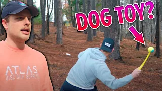 Budget Disc Golf Tunnel Shot Challenge