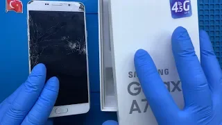 Samsung Galaxy A7 2016 Screen and Rear Glass Cover Replacement