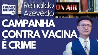 Reinaldo: Silvio Almeida vê crime em vídeos contra vacina; a escandalosa irresponsabilidade de Zema