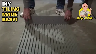 Tiling Made EASY With The Pro Spreader - Roy Tiles