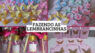 PERSONALIZANDO LEMBRANCINHAS | JARDIM DAS BORBOLETAS | 4 ANOS DA MARIA FERNANDA