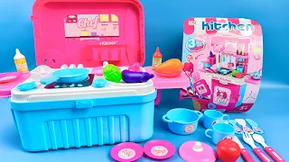 10 Minutes Satisfying with Unboxing Cute Kitchen Suitcase, Vending Machine Toys ASMR | Review Toys