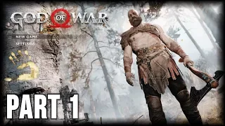 God of War - 100% Walkthrough Part 1 [PS4] – The Marked Trees (Give Me God of War Difficulty)