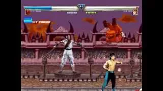 Mortal Kombat vs Street Fighter mugen  Shin Akuma vs Liu Kang