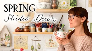 Spring Studio Decor & Craft Ideas | Refreshing My Space for the Season