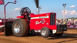 Tractor Pull 2022: Scheid Diesel Extravaganza. Limited Pro Stock Tractors. Pro Pulling League.