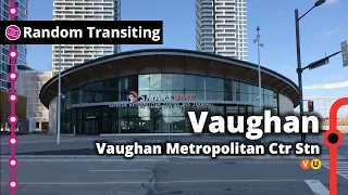 Vaughan's MODERN Downtown Transit Hub