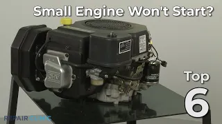 Top Reasons Small Engine Won't Start — Small Engine Troubleshooting