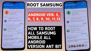 How To Root All Samsung Mobile's Android 13, 12, 11, 10, 9, 8, 7, 6, / Free All Samsung Root File's