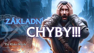 ESO Návod 06: Základní chyby, kterých se vyvarovat | The Elder Scrolls Online [ CZ/SK Tutorial ]