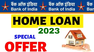 bank of India home loan boi bank home loan interest rate 2023 BOI  home loan interest Eligibility