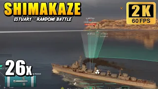 Destroyer Shimakaze - Devastating CV and BBs with 8km torpedoes