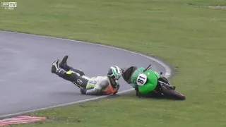 Mallory Park Crashes/Highlights, EMRA, 5/6/22