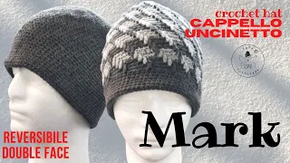 TUTORIAL: Cappello reversibile uncinetto "Mark"