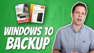 How to backup your stuff in Windows 10