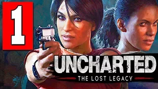 UNCHARTED The Lost Legacy Walkthrough Part 1 Prologue / Chapter 1 FULL GAME Lets Play [HD] PS4 Pro
