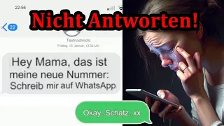 Weshalb man NIEMALS auf diese SMS antworten sollte: "Hallo Mama, hab neue Nummer, schreib mir"