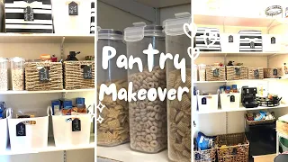 Pantry Makeover on a BUDGET