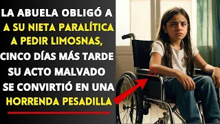 ABUELA OBLIGÓ A SU NIETA PARALÍTICA A PEDIR LIMOSNAS, CINCO DÍAS MÁS TARDE...(HISTORIA CONMOVEDORA)