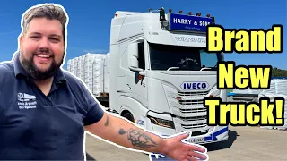 Luke C in a BRAND NEW HGV!