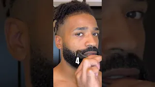 How many times should you roll the derma roller on your beard