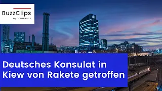 Deutsches Konsulat in Kiew von russischer Rakete getroffen