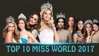 TOP 10 FINAL MISS WORLD 2017