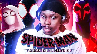 I Watched *SPIDERMAN ACROSS THE SPIDERVERSE* For The FIRST TIME!!