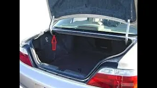 How to fix the most common water leak in the trunk or back of your car