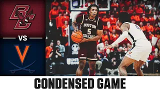 Boston College vs. Virginia Condensed Game | 2022-23 ACC Men’s Basketball