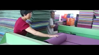 How is Yoga Mat Made? (Yoga Mat Manufacturing Process)