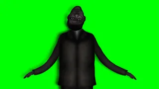 The Man With The Upside Down Face jumpscare fanmade Trevor Henderson green screen (Heart Attack)