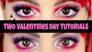 Valentines day makeup tutorial | 2 Looks