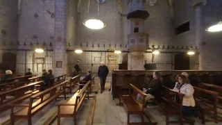 Pedralbes church, organ sounds #vr180 stereoscopic 3d