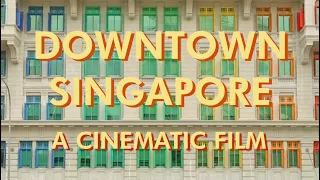 moments in downtown singapore // inspired by wes anderson