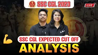 SSC CGL 2023 Expected cut off | CGL Tier-1 Expected Safe Score | Safe attempts Aman Sir & Barkha Mam