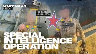 EXCLUSIVE FOOTAGE of the SURRENDERED 🇷🇺 RUSSIAN PILOT along with MI-8 HELICOPTER to 🇺🇦UKRAINE