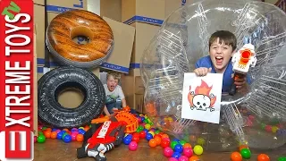 Sneak Attack Squad Team Renegade! Nerf Obstacle Course Part 2!