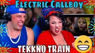 Electric Callboy - TEKKNO TRAIN (OFFICIAL VIDEO) THE WOLF HUNTERZ REACTIONS