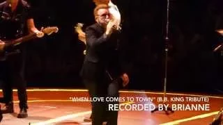 U2 - "When Love Comes To Town" - Live @ Rogers Arena - Vancouver, BC (May 15th, 2015)