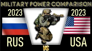 Russia vs USA Military Power Comparison | Россия vs США 🇷🇺 Армия 2023 Сравнение военной мощи