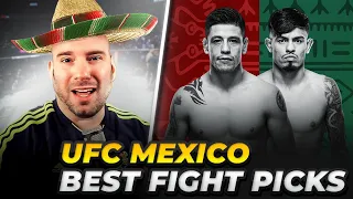 UFC MEXICO: MORENO VS ROYVAL 2 | BEST FIGHT PICKS | HALF THE BATTLE